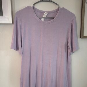 Lululemon Soft Lavender Tee Shirt